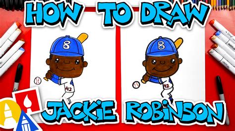 How to draw jackie robinson - The basic design of this lesson supports ELLs by reviewing the factor for success charts; discussing the similarities and differences in Sharon Robinson's, Jackie Robinson's, and Ken Burns's views on the factors that contributed to Jackie's success; and providing choice about which points of view to compare and contrast in an informative paragraph. 